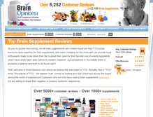 Tablet Screenshot of brainopinions.com